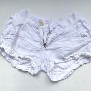 White Women's Casual Shorts